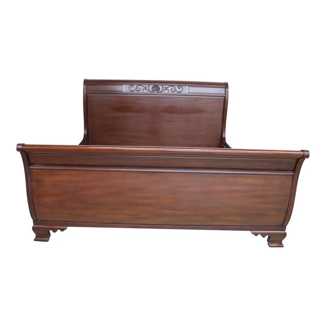 Henkel Harris King Sleigh Bed Chairish
