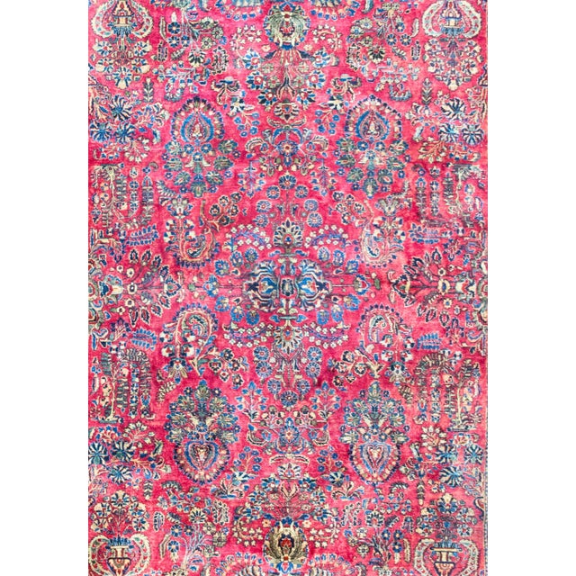 Early 20th Century Persian Sarouk Rug For Sale - Image 11 of 15