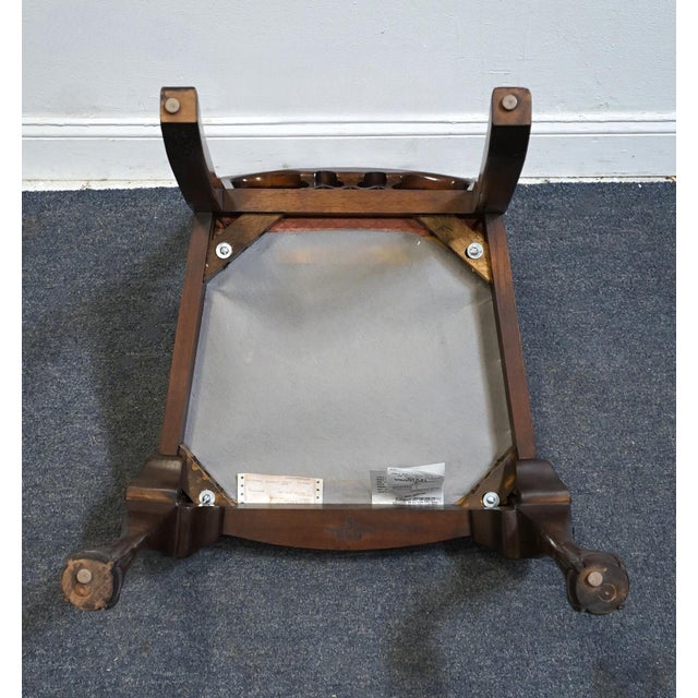 Pennsylvania House Solid Mahogany Traditional Chippendale Style Dining Side Chair 13-31078 For Sale - Image 9 of 10