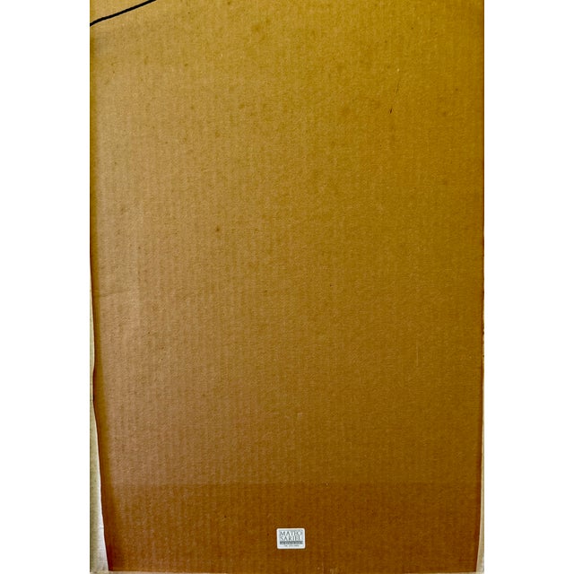 Early 2000s-Nelly Arauz-Mixed‑Media Relief on Board With Textured Geometric Surface For Sale - Image 4 of 9