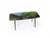 A wonderfully characterful 1950s coffee table of considerable charm and presence. The tabletop presents a vivid mountain...