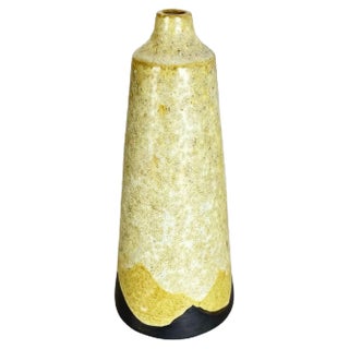 Abstract Ceramic Studio Pottery Vase from Gerhard Liebenthron, Germany, 1960s For Sale