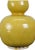Chinese Yellow Bottle Gourd Shape Vase For Sale - Image 3 of 5