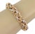 The Rom Germany 18k Yellow Gold & Platinum Byzantine Link Bracelet is a stunning piece of fine jewelry signed by the brand...