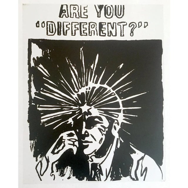 Andy Warhol Foundation Vintage 1993 Pop Art Lithograph Print