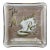 Vintage the Rembrandt Room the Stanhope Hotel Nyc Glass Ashtray New York City For Sale
