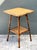 Tan Vintage Tortoise Bamboo Side Table For Sale - Image 8 of 12