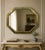 2000 - 2009 Vintage Mecca Silver Leaf Octagonal Wall Mirror, Italy, 2000s For Sale - Image 5 of 6