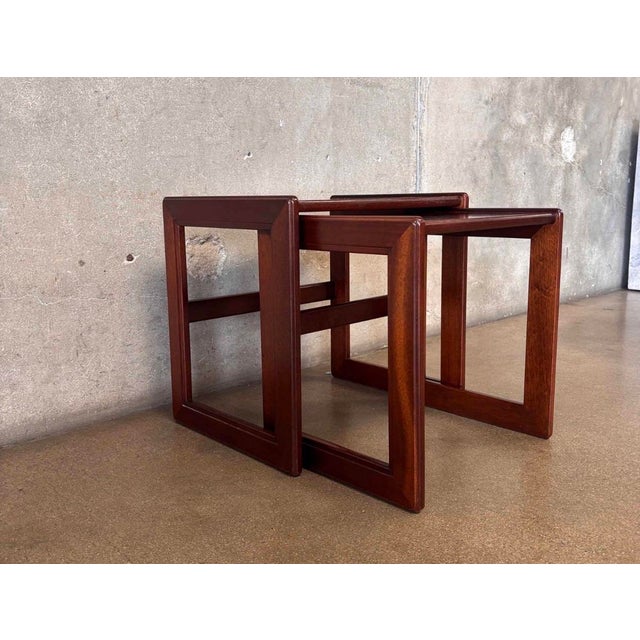 Mid-Century Modern Vintage G -Plan Nesting Tables For Sale - Image 3 of 7
