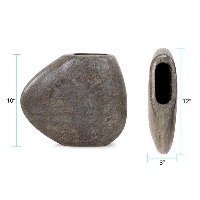Dinorwic Slate Vase- Short For Sale - Image 10 of 11