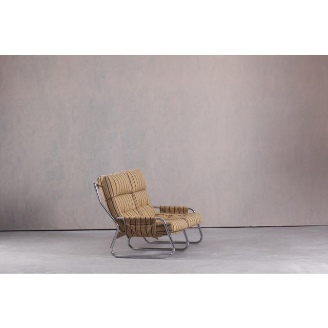 This rare ikea lounge sofa was designed by gillis lundgren in sweden during the 1970s and is a distinctive example of...