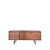 Brown Mid-Century Modern Danish Teak Sideboard with Chunky Handles, 1970s For Sale - Image 8 of 10