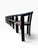 Pietro Costantini 1980s Postmodern Italian Black Lacquer "Alvise" Dining Chairs by Pni - Set of 6 For Sale - Image 4 of 12