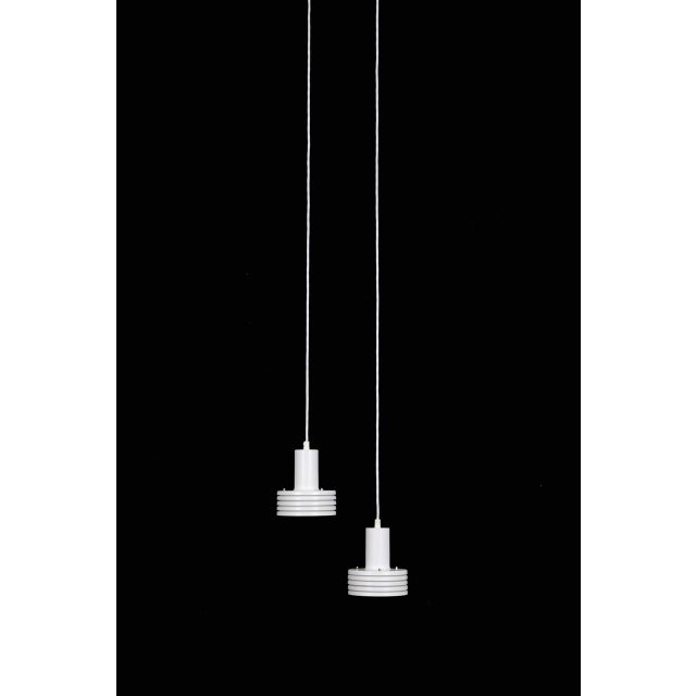 Danish Hanging Lamps from Frandsen, 1970s, Set of 2 For Sale - Image 6 of 13