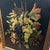 1960s Oil on Canvas Floral Still Life Fruits and Flowers Framed Signed by American Artist Katherin West For Sale - Image 4 of 12