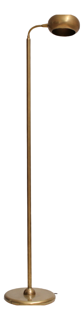 Italian Floor Lamp in Brass