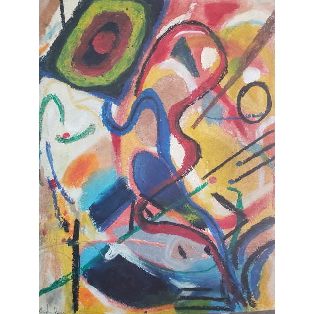 The Third Hour ( no.4), Eye Witnesses ( no.2), Original Painting by Andre Pace For Sale