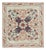 19"x21" 100% Silk Suzani Cushion Cover, Decorative Hand Embroidered Lace Pillow For Sale