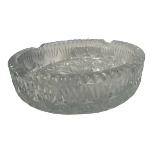 1950s Crystal Catchall Dish