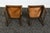 1970s Set 4 Teak Scandinavian Danish Modern Style Dining Chairs For Sale - Image 10 of 11