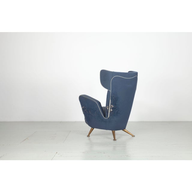 Vintage Lounge Chair by Gio Ponti and Giulio Minoletti For Sale - Image 4 of 18