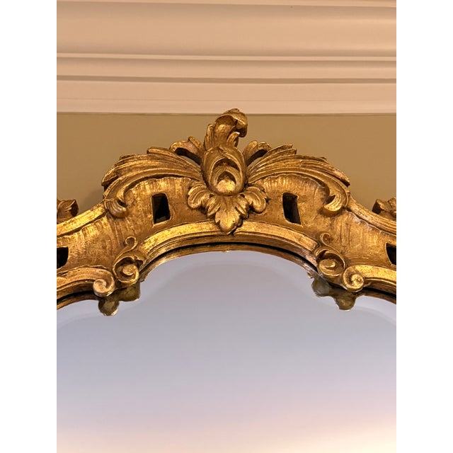 Maitland - Smith Grand Gilt Mantle Mirror For Sale - Image 4 of 8