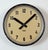 Metal Industrial Black Factory Wall Clock from IBM, 1950s For Sale - Image 7 of 17