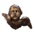 Early 20th Century Giltwood Cherub or Putto Wall Sculpture For Sale