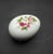 Vintage 1950s Japanese Floral Porcelain Egg Shaped W Feet Trinket Ring Box For Sale In Monterey, CA - Image 6 of 6