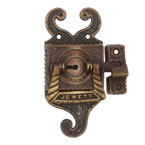 Antique Bronze Jewett Left Swing Ice Box Latch