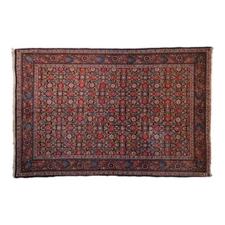 Vintage Sarouk Rug - 4'5" X 6'9" For Sale