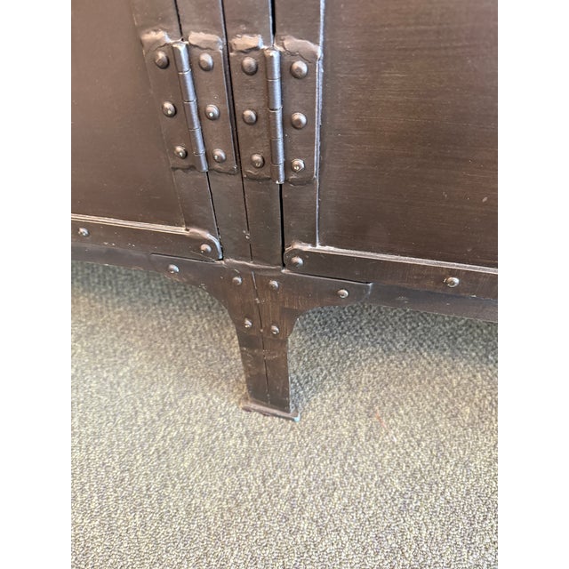 2010s Restoration Hardware Industrial Tool Chest Sideboard For Sale - Image 5 of 12