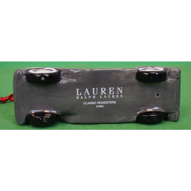 Mid 20th Century Box Set X 3 Ralph Lauren Ceramic Classic Roadsters Christmas Ornaments (New W/ Tartan Box) For Sale - Image 5 of 14