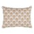 Schumacher Bellini Indoor/Outdoor Pillow 16" x 12" in Sand For Sale