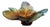 Vintage Palm Tree Bowl in Glass Paste by Emilio Robba for Daum, 2000s For Sale