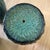 1980s Curated Designer Set of 3 Large Teal Drip-Glazed Chinese Ceramic Garden Stools With Raised Garland Motif For Sale - Image 5 of 12