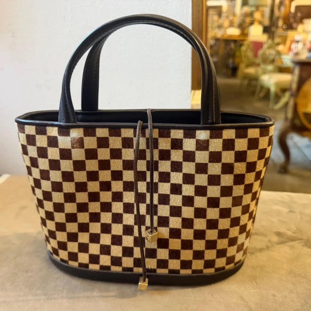 2000s Louis Vuitton Impala Brown Damier Sauvage Evening Minaudière Bag For Sale - Image 10 of 17