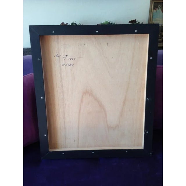 Realism Hiro Yokose Encaustic Wax Painting “White Flower #2968” For Sale - Image 3 of 5