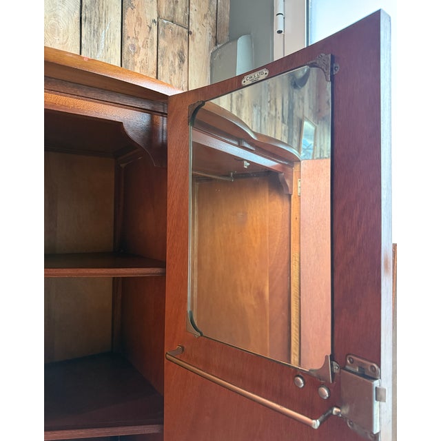 Art Deco English Wardrobe, 1890s For Sale - Image 4 of 18