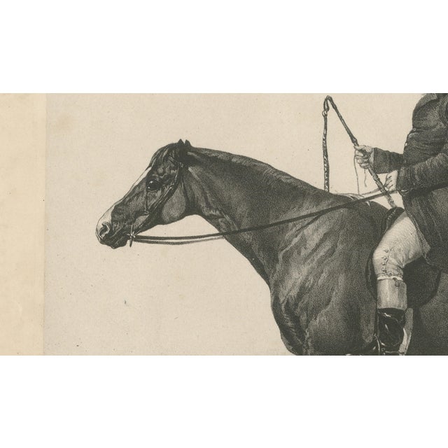 Maxim Gauci, Spankaway, Celebrated British Racehorse, Lithograph, 1840 For Sale - Image 5 of 10