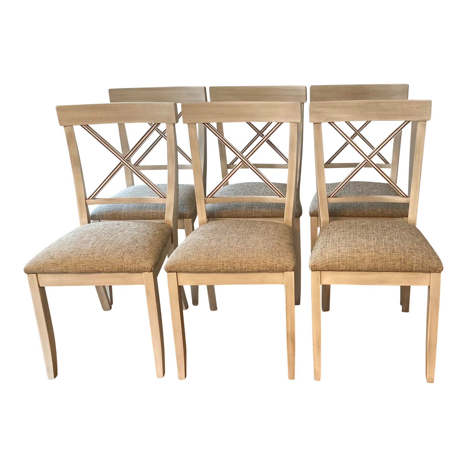 Gat Creek Set of 6 Dining Chairs Chairish