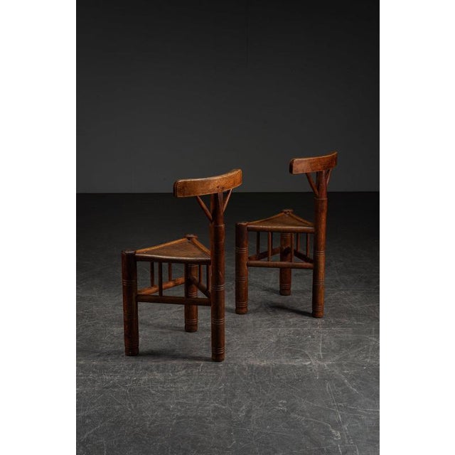 Swedish Tripod Accent Chair, 1960s For Sale - Image 6 of 15