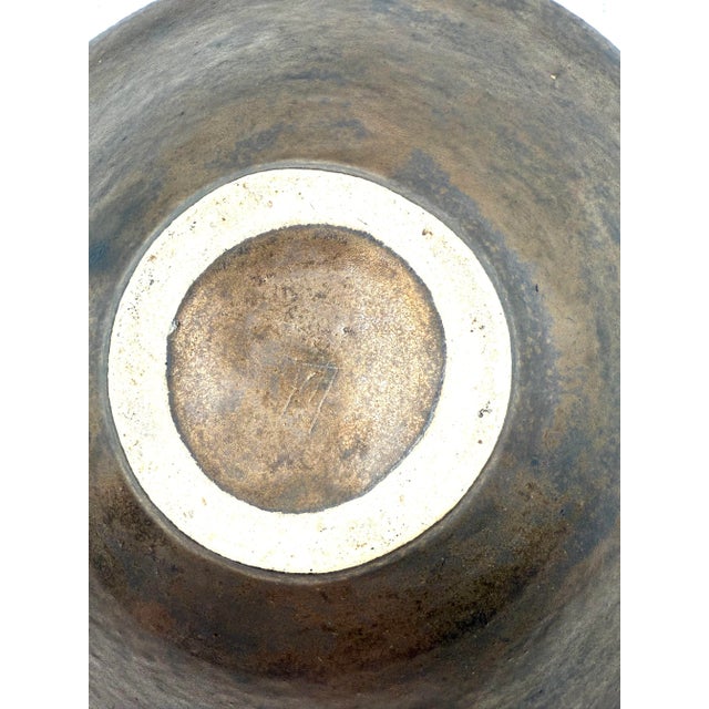 Mid-Century Modern Ceramic Bowl, France, 1970s For Sale - Image 12 of 14