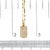 Haus of Brilliance 14K Yellow Gold 1/3 Cttw Diamond Dog Tag Pendant Necklaces 18" For Sale - Image 4 of 4