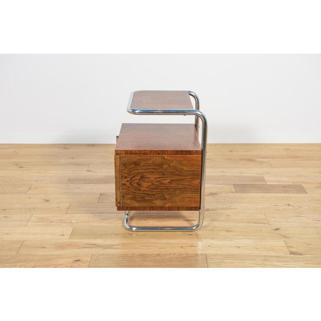 Mid-Century Bauhaus Nightstands from Mücke-Melder, Czechoslovakia, 1930s, Set of 2 For Sale - Image 18 of 18