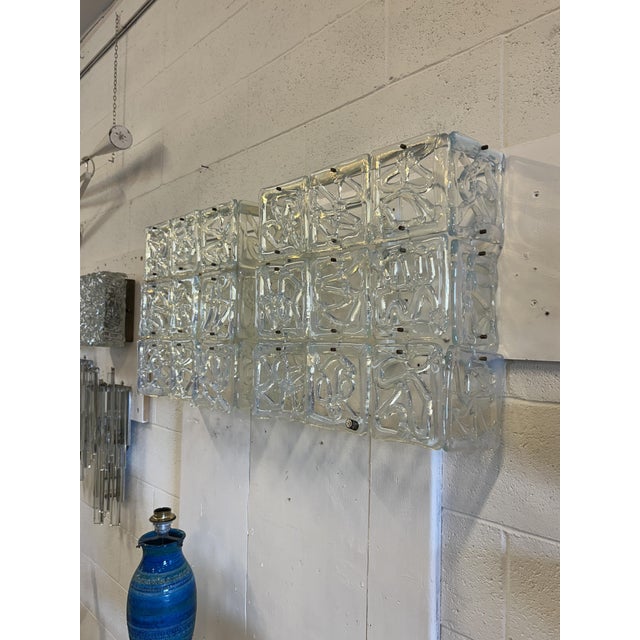 Vintage Wall Lights by Carlo Nason for AV Mazzega, 1970s, Set of 2 For Sale - Image 6 of 9