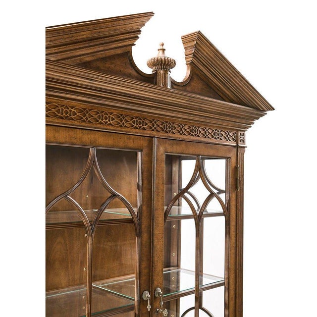 English Walnut Bookcase For Sale - Image 12 of 13