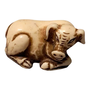 Antique Chinese Ivory Netsuke Pig - Ming/Quing Dynasty