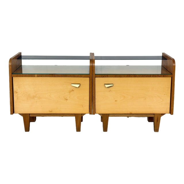 Vintage Bedside Tables, 1960s, Set of 2 For Sale