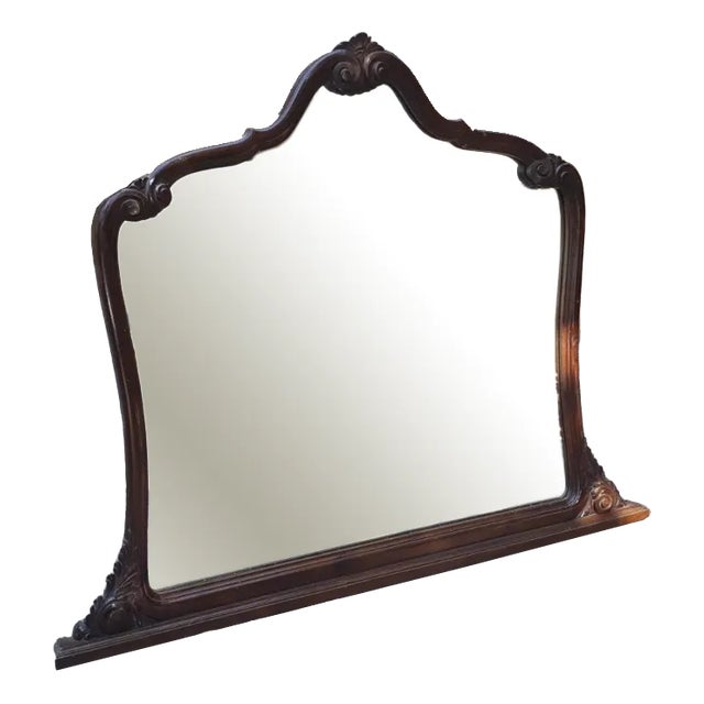 Italian Carved Mirror, 1890s For Sale